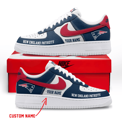 Footwearstorm New England Patriots Low-Top Sneakers Shoes For Men And Women 2808247