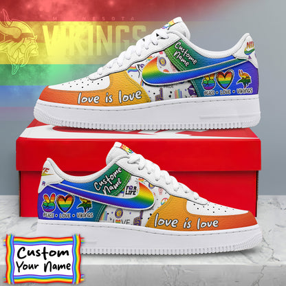 Footwearstorm Minnesota Vikings Low-Top Sneakers Shoes For Men And Women 2808236