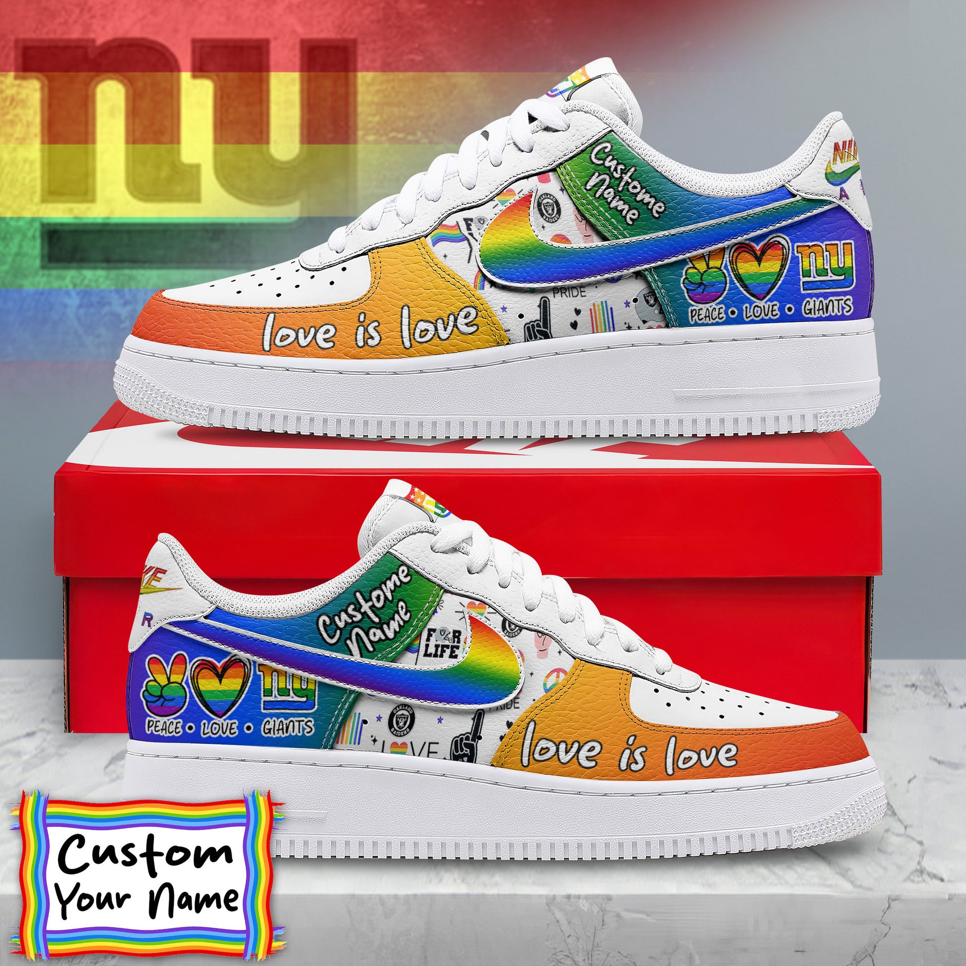 Footwearstorm New York Giants Low-Top Sneakers Shoes For Men And Women 2808270