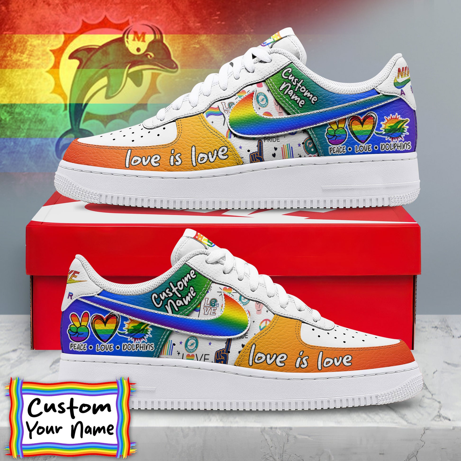 Footwearstorm Miami Dolphins Low-Top Sneakers Shoes For Men And Women 2808261