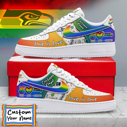 Footwearstorm Seattle Seahawks Low-Top Sneakers Shoes For Men And Women 2808250