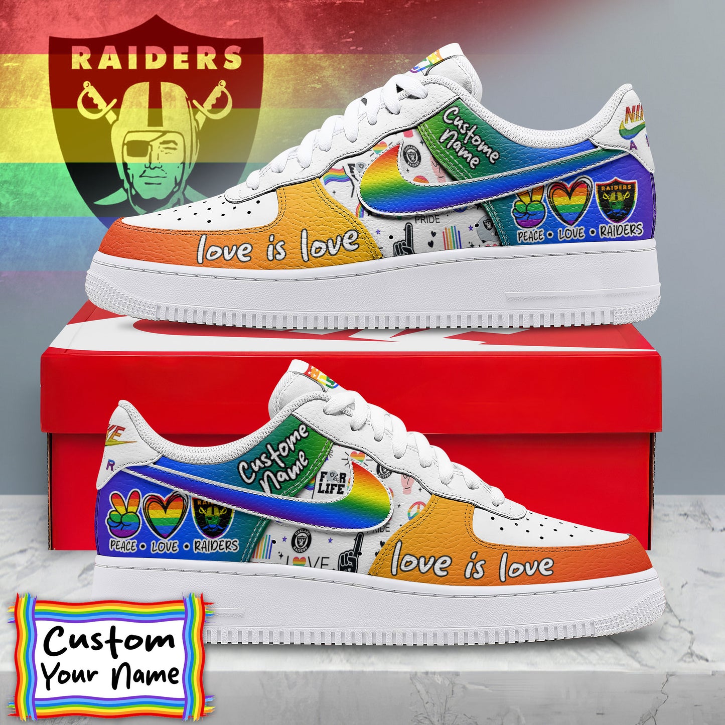 Footwearstorm Las Vegas Raiders Low-Top Sneakers Shoes For Men And Women 2808283