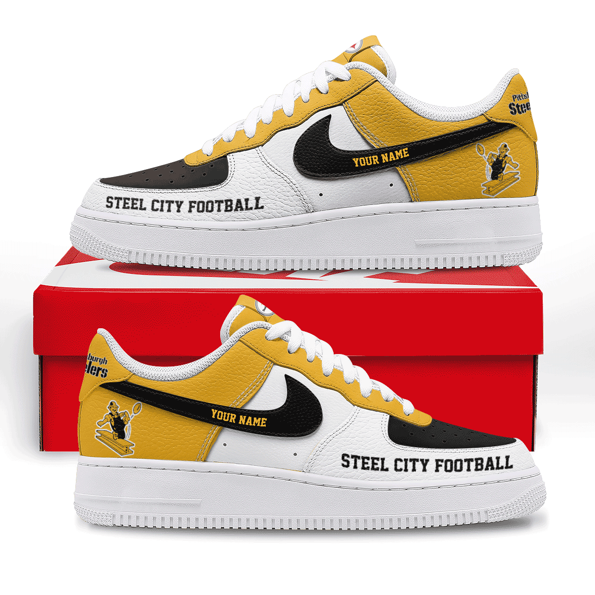 Footwearstorm Pittsburgh Steelers Low-Top Sneakers Shoes For Men And Women 2808252