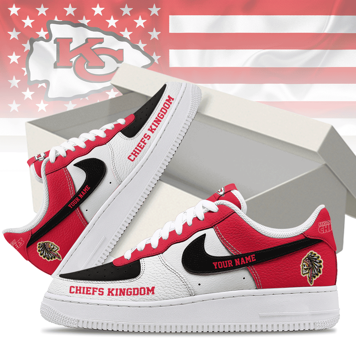 Footwearstorm Kansas City Chiefs Low-Top Sneakers Shoes For Men And Women 2808274
