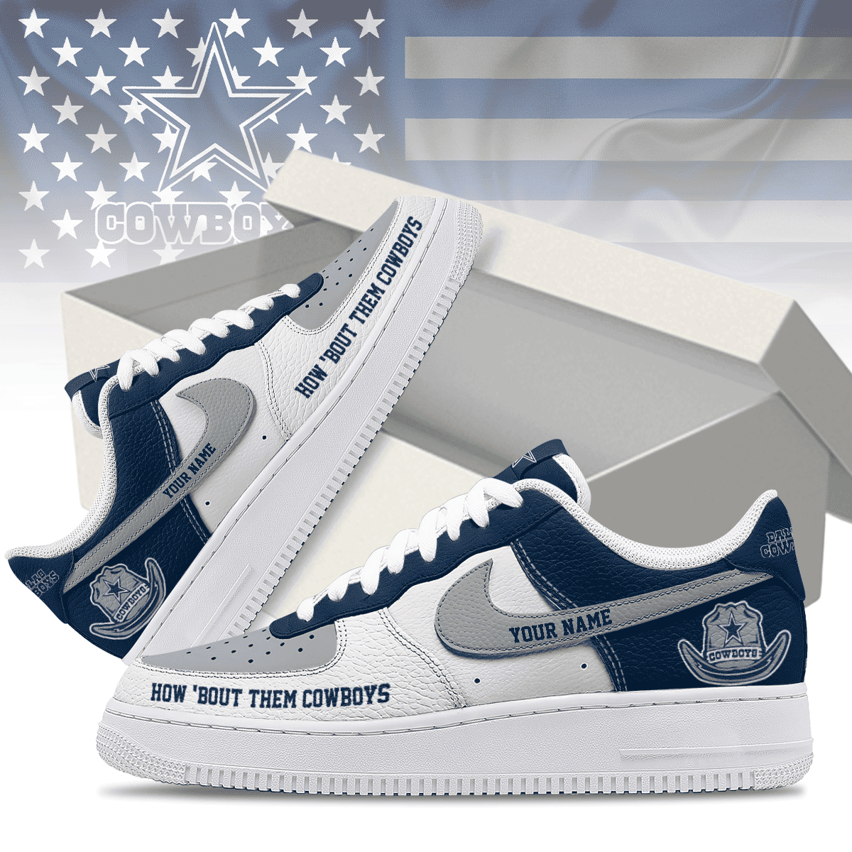 Footwearstorm Dallas Cowboys Low-Top Sneakers Shoes For Men And Women 2808244