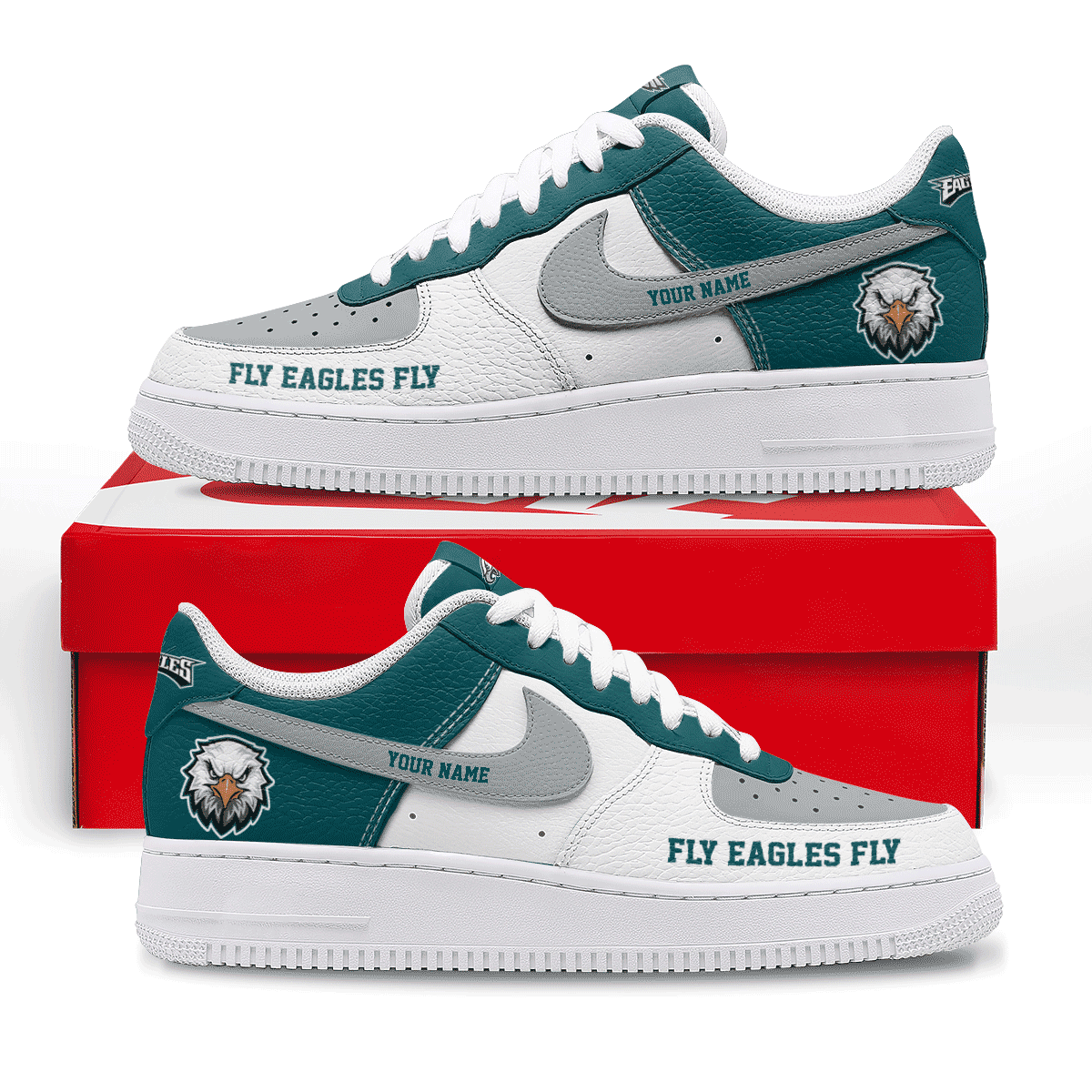 Footwearstorm Philadelphia Eagles Low-Top Sneakers Shoes For Men And Women 2808258