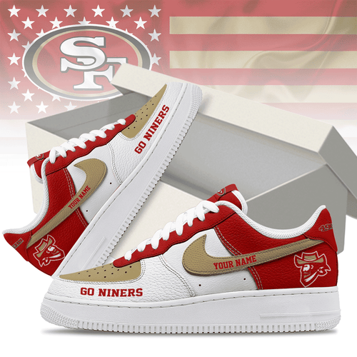 Footwearstorm San Francisco 49ers Low-Top Sneakers Shoes For Men And Women 2808285