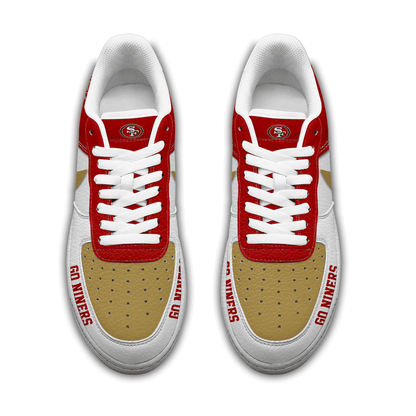 Footwearstorm San Francisco 49ers Low-Top Sneakers Shoes For Men And Women 2808285
