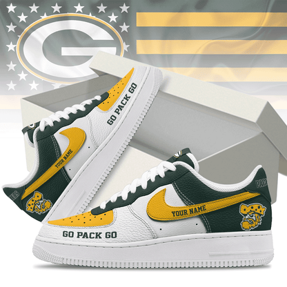 Footwearstorm Green Bay Packers Low-Top Sneakers Shoes For Men And Women 2808268
