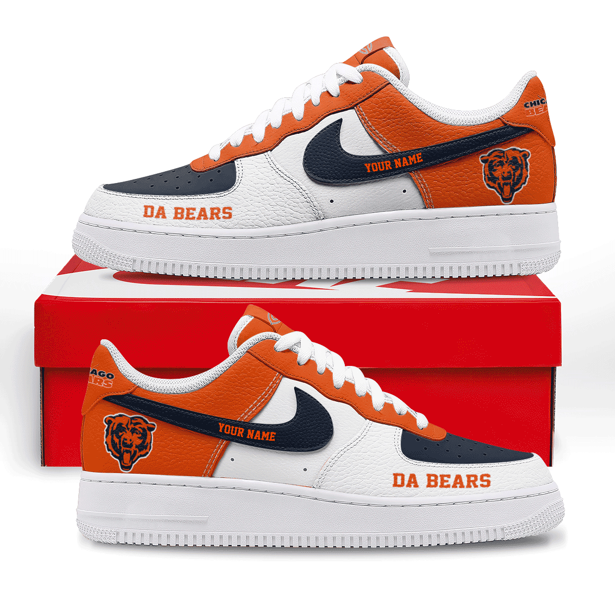 Footwearstorm Chicago Bears Low-Top Sneakers Shoes For Men And Women 2808243