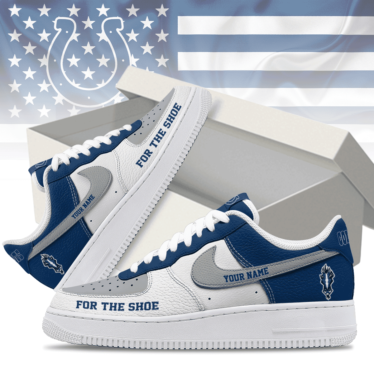 Footwearstorm Indianapolis Colts Low-Top Sneakers Shoes For Men And Women 2808239