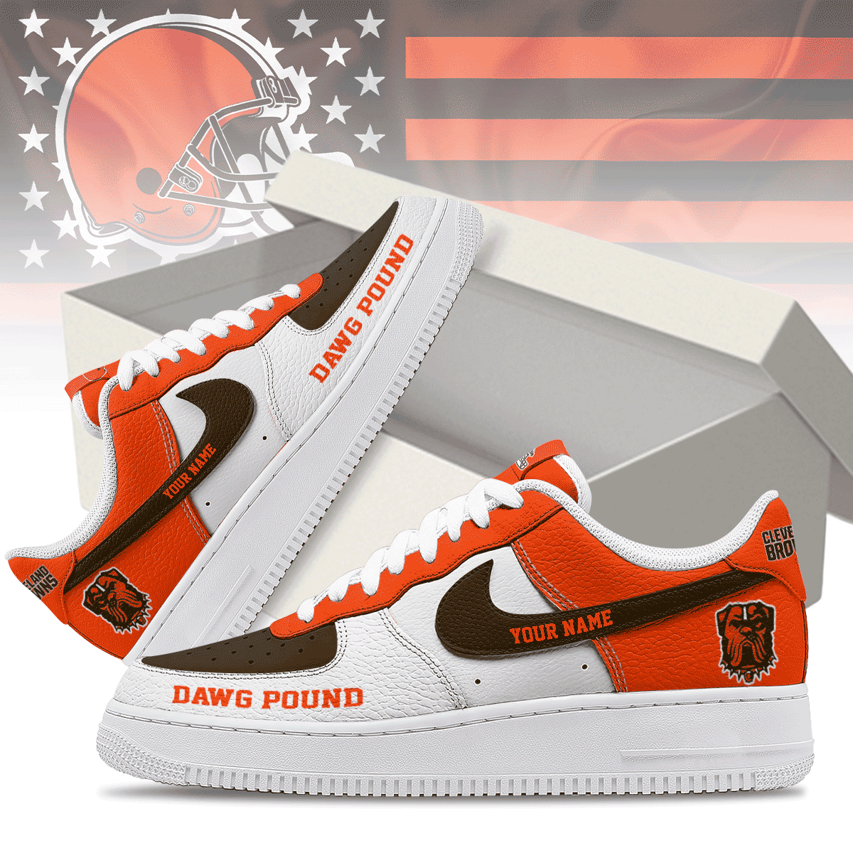 Footwearstorm Cleveland Browns Low-Top Sneakers Shoes For Men And Women 2808262