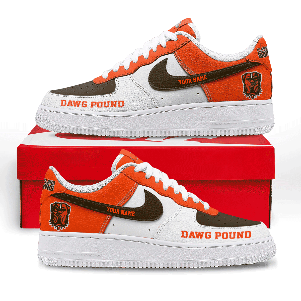 Footwearstorm Cleveland Browns Low-Top Sneakers Shoes For Men And Women 2808262