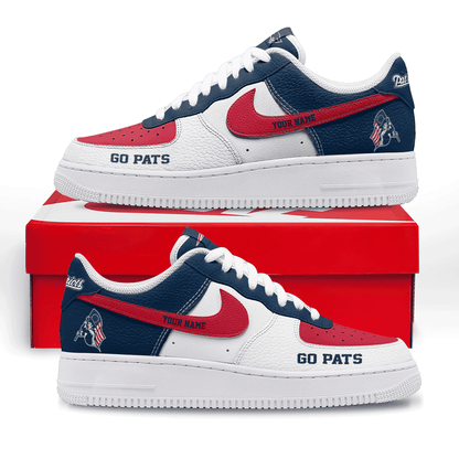Footwearstorm New England Patriots Low-Top Sneakers Shoes For Men And Women 2808281
