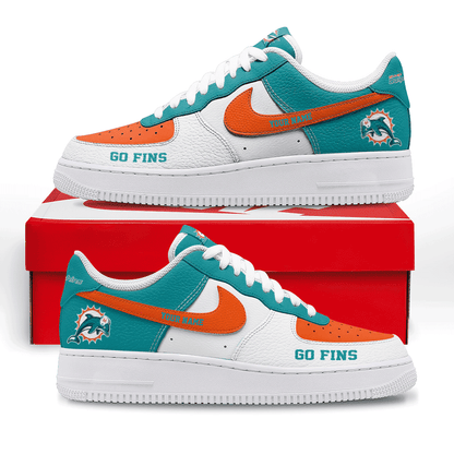 Footwearstorm Miami Dolphins Low-Top Sneakers Shoes For Men And Women 2808229