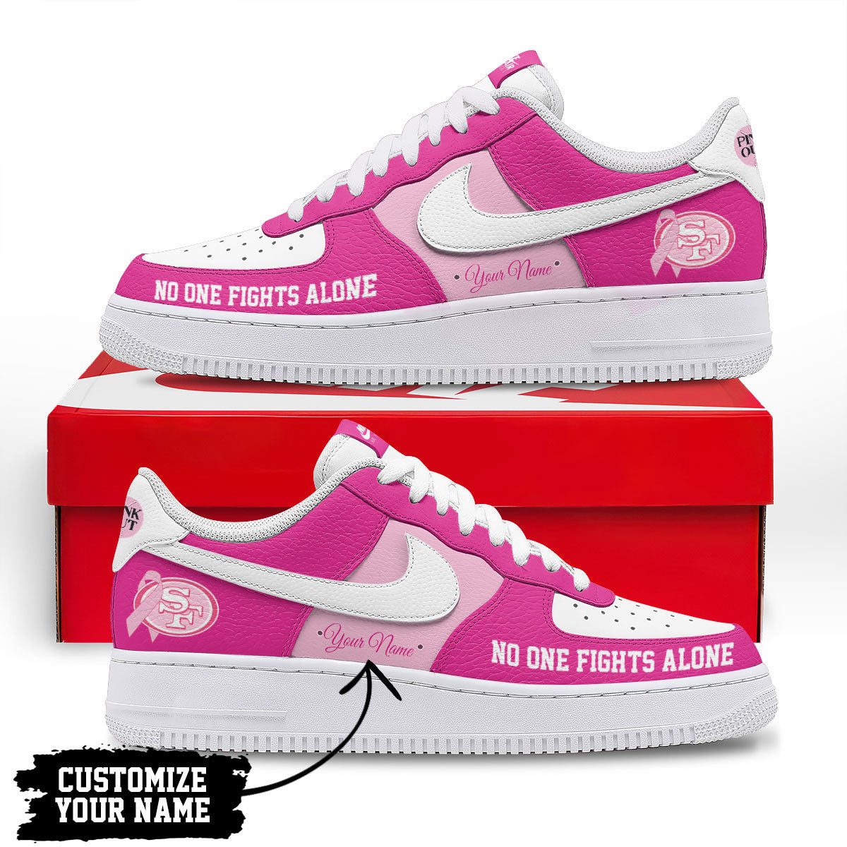Footwearstorm San Francisco 49ers Low-Top Sneakers Shoes For Men And Women 2808345