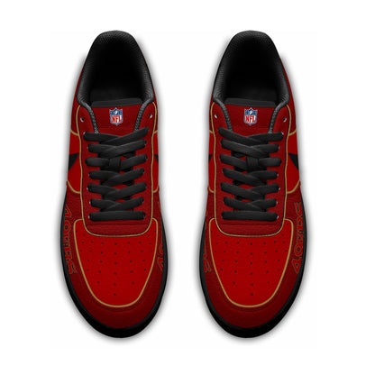 Footwearstorm San Francisco 49ers Low-Top Sneakers Shoes For Men And Women 280866