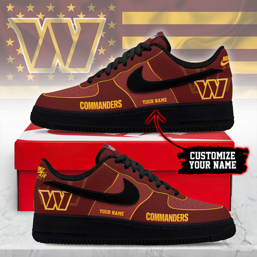 Footwearstorm Washington Commanders Low-Top Sneakers Shoes For Men And Women 28084