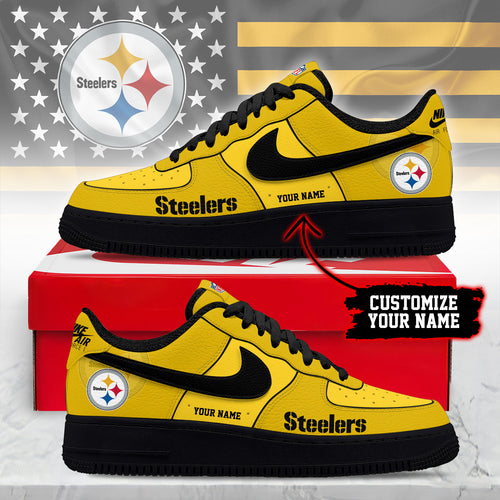Footwearstorm Pittsburgh Steelers Low-Top Sneakers Shoes For Men And Women 280824