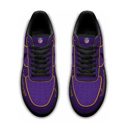 Footwearstorm Minnesota Vikings Low-Top Sneakers Shoes For Men And Women 28087