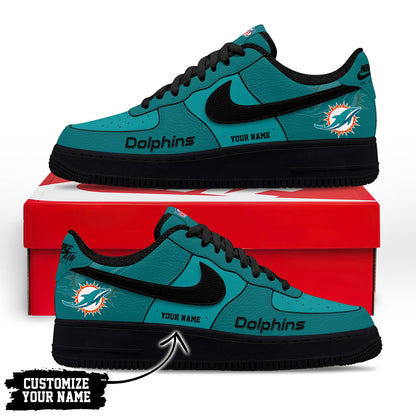 Footwearstorm Miami Dolphins Low-Top Sneakers Shoes For Men And Women 280811