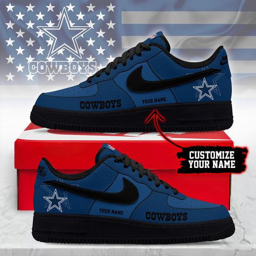 Footwearstorm Dallas Cowboys Low-Top Sneakers Shoes For Men And Women 280817