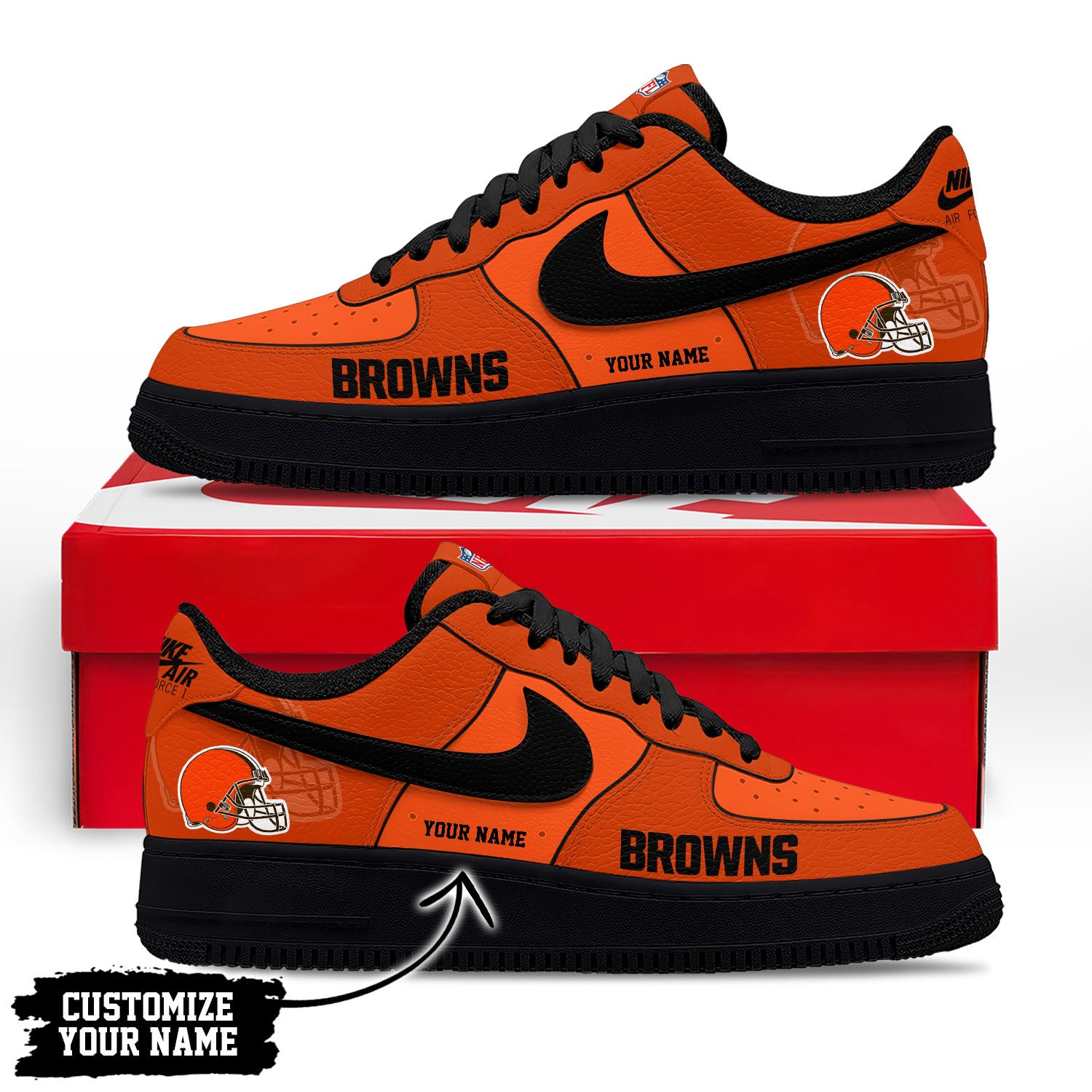 Footwearstorm Cleveland Browns Low-Top Sneakers Shoes For Men And Women 280818