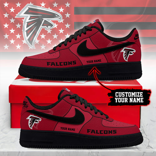 Footwearstorm Atlanta Falcons Low-Top Sneakers Shoes For Men And Women 28083