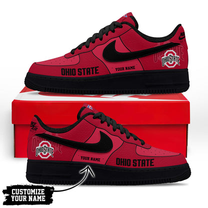 Footwearstorm Ohio State Buckeyes Low-Top Sneakers Shoes For Men And Women 280844