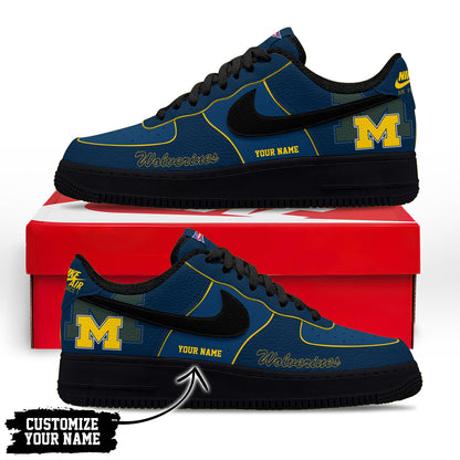 Footwearstorm Michigan Wolverines Low-Top Sneakers Shoes For Men And Women 280826