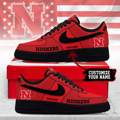 Footwearstorm Nebraska Cornhuskers Low-Top Sneakers Shoes For Men And Women 280816