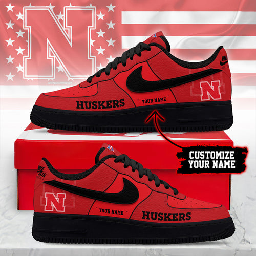 Footwearstorm Nebraska Cornhuskers Low-Top Sneakers Shoes For Men And Women 280816