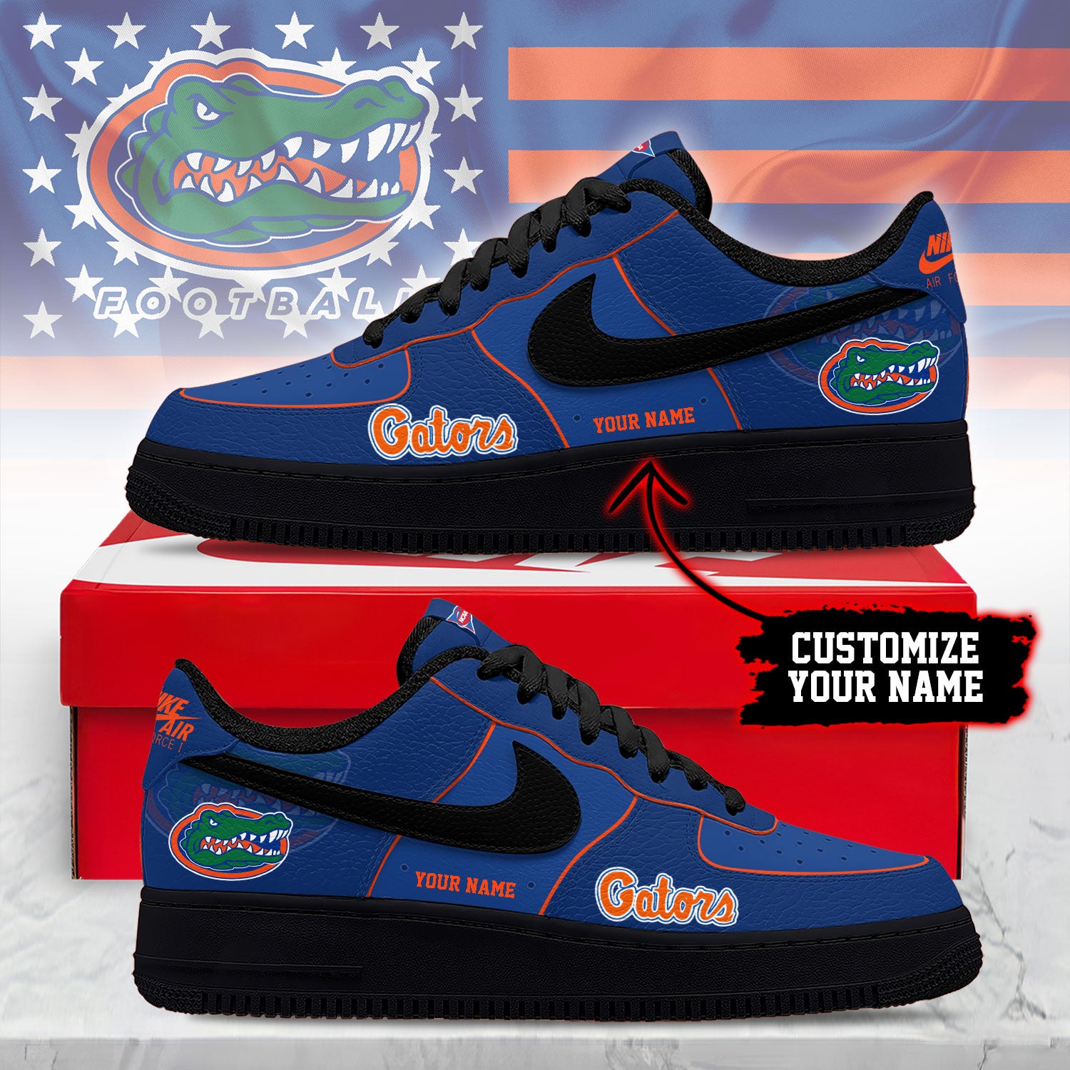 Footwearstorm Florida Gators Low-Top Sneakers Shoes For Men And Women 280828