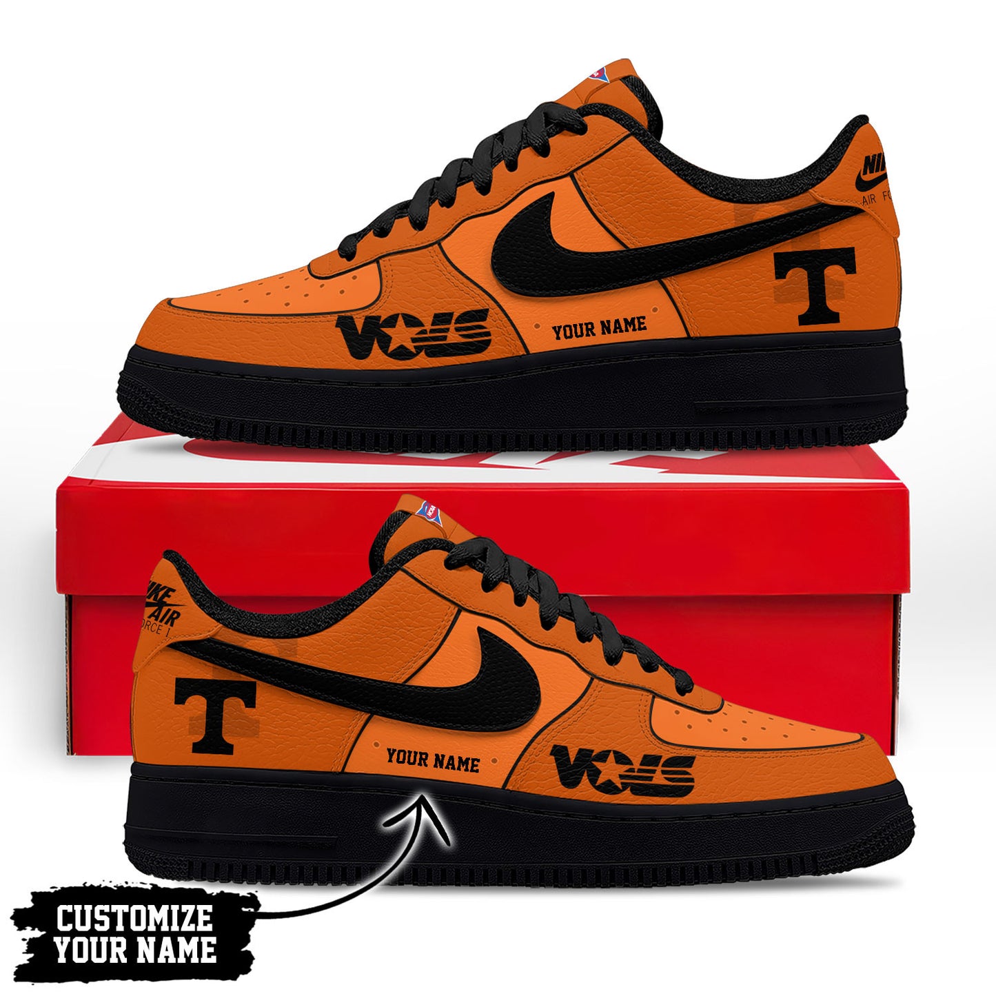 Footwearstorm Tennessee Volunteers Low-Top Sneakers Shoes For Men And Women 280829