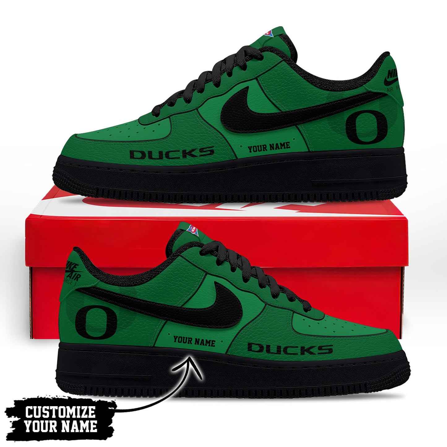 Footwearstorm Oregon Ducks Low-Top Sneakers Shoes For Men And Women 280819
