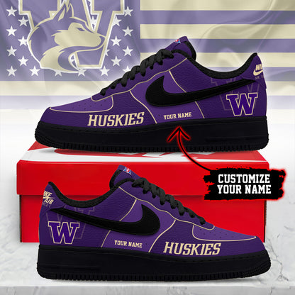 Footwearstorm Washington Huskies Low-Top Sneakers Shoes For Men And Women 28086