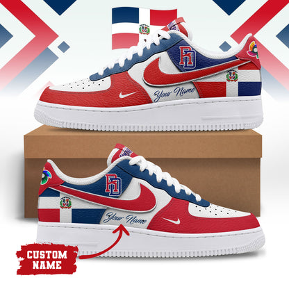 Footwearstorm República Dominicana Low-Top Sneakers Shoes For Men And Women 280869