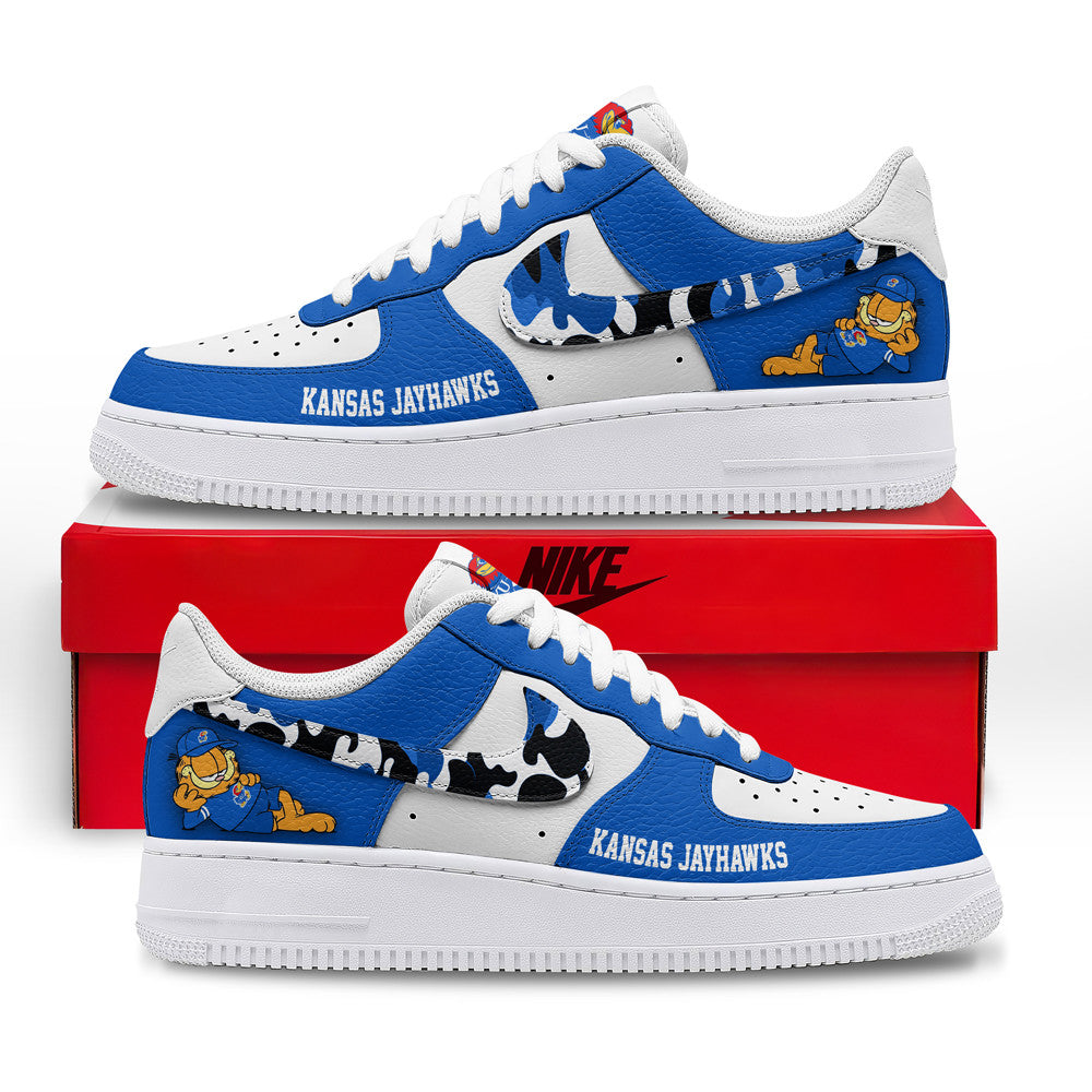 Footwearstorm Kansas Jayhawks Low-Top Sneakers Shoes For Men And Women 2808115