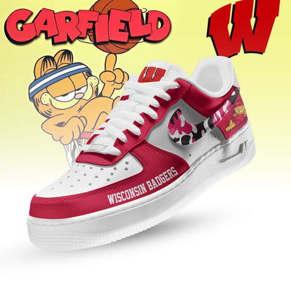 Footwearstorm Wisconsin Badgers Low-Top Sneakers Shoes For Men And Women 2808152