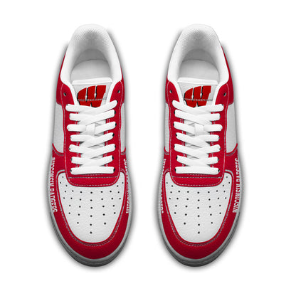 Footwearstorm Wisconsin Badgers Low-Top Sneakers Shoes For Men And Women 2808152