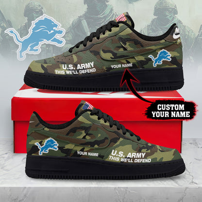 Footwearstorm Detroit Lions Low-Top Sneakers Shoes For Men And Women 280858