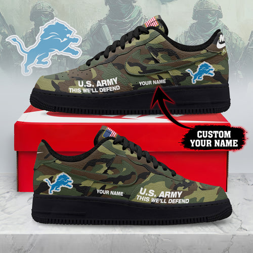 Footwearstorm Detroit Lions Low-Top Sneakers Shoes For Men And Women 280858