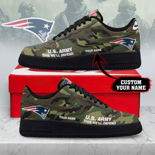 Footwearstorm New England Patriots Low-Top Sneakers Shoes For Men And Women 2808137