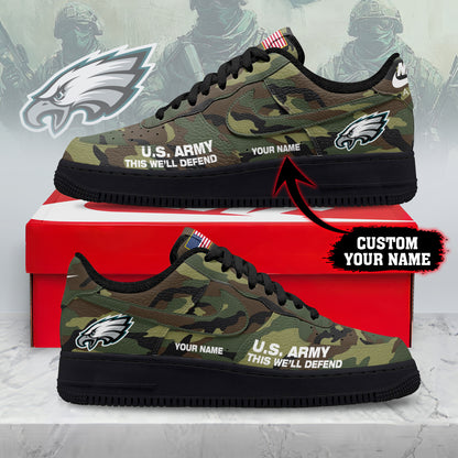 Footwearstorm Philadelphia Eagles Low-Top Sneakers Shoes For Men And Women 280872