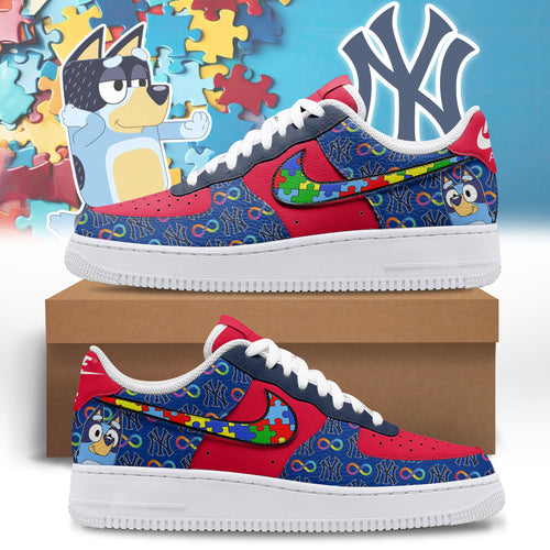 Footwearstorm New York Yankees Low-Top Sneakers Shoes For Men And Women 280895
