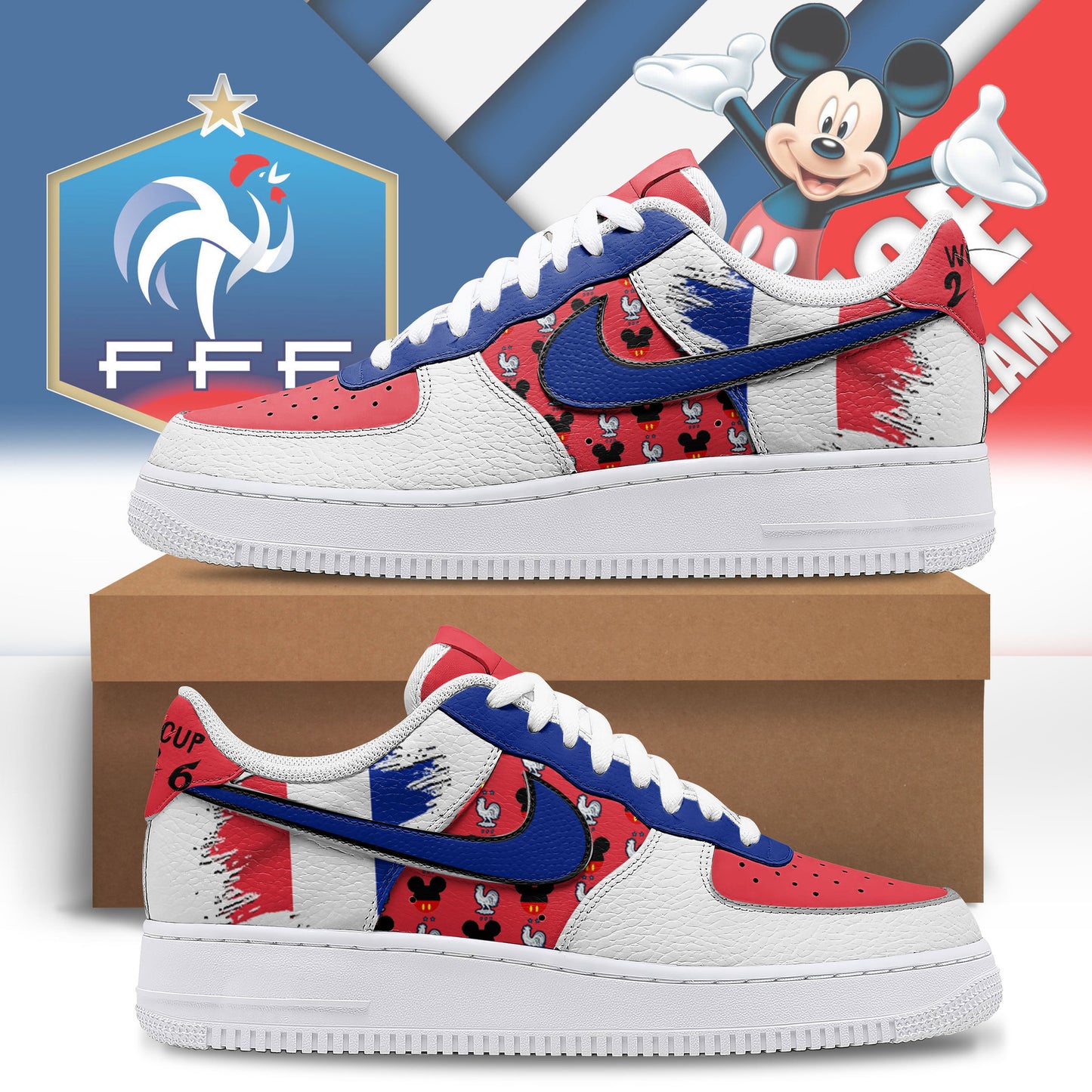 France Air Low-Top Sneakers 2026