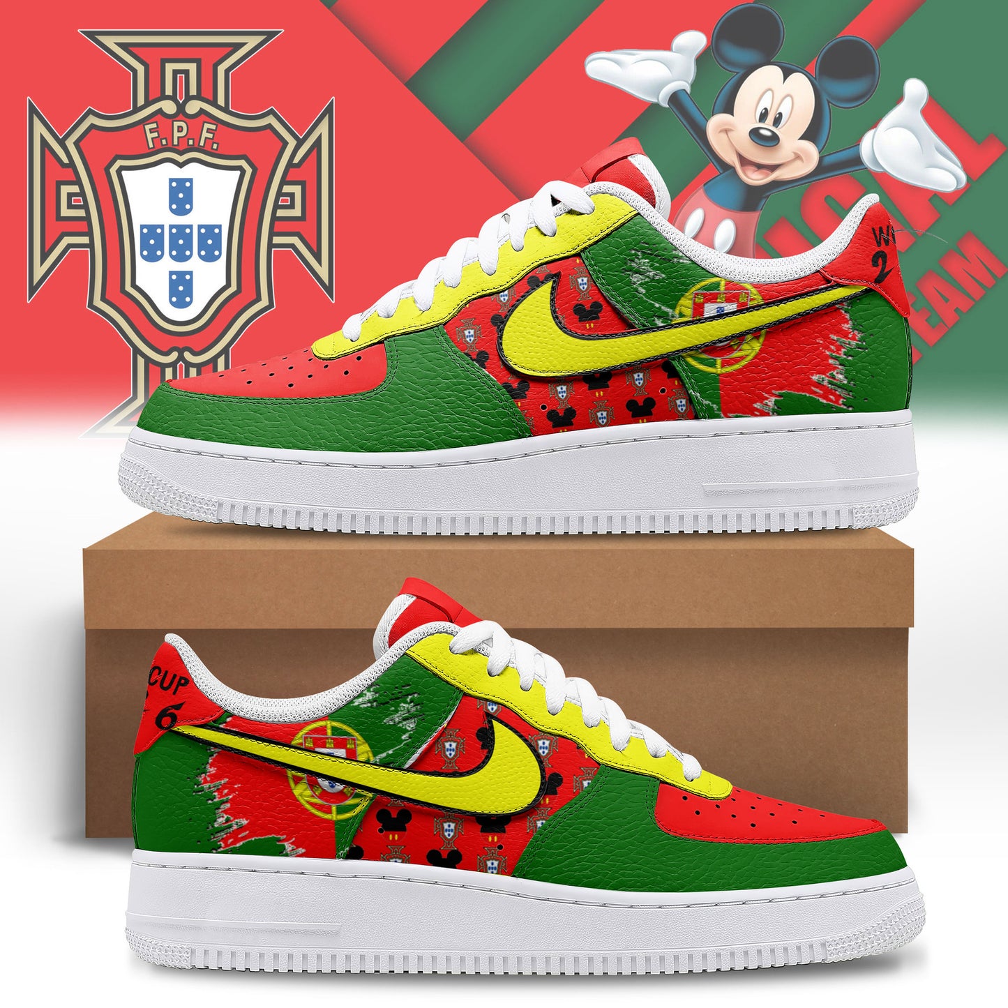 Portugal Air Low-Top Sneakers 2026