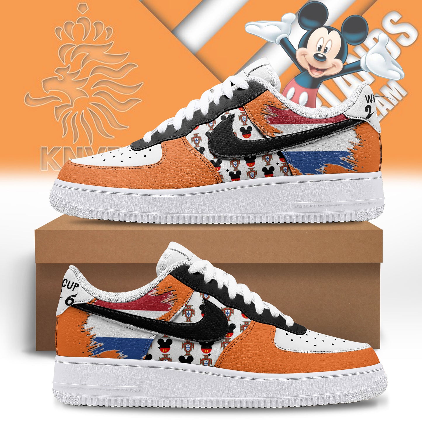 Netherlands Air Low-Top Sneakers 2026