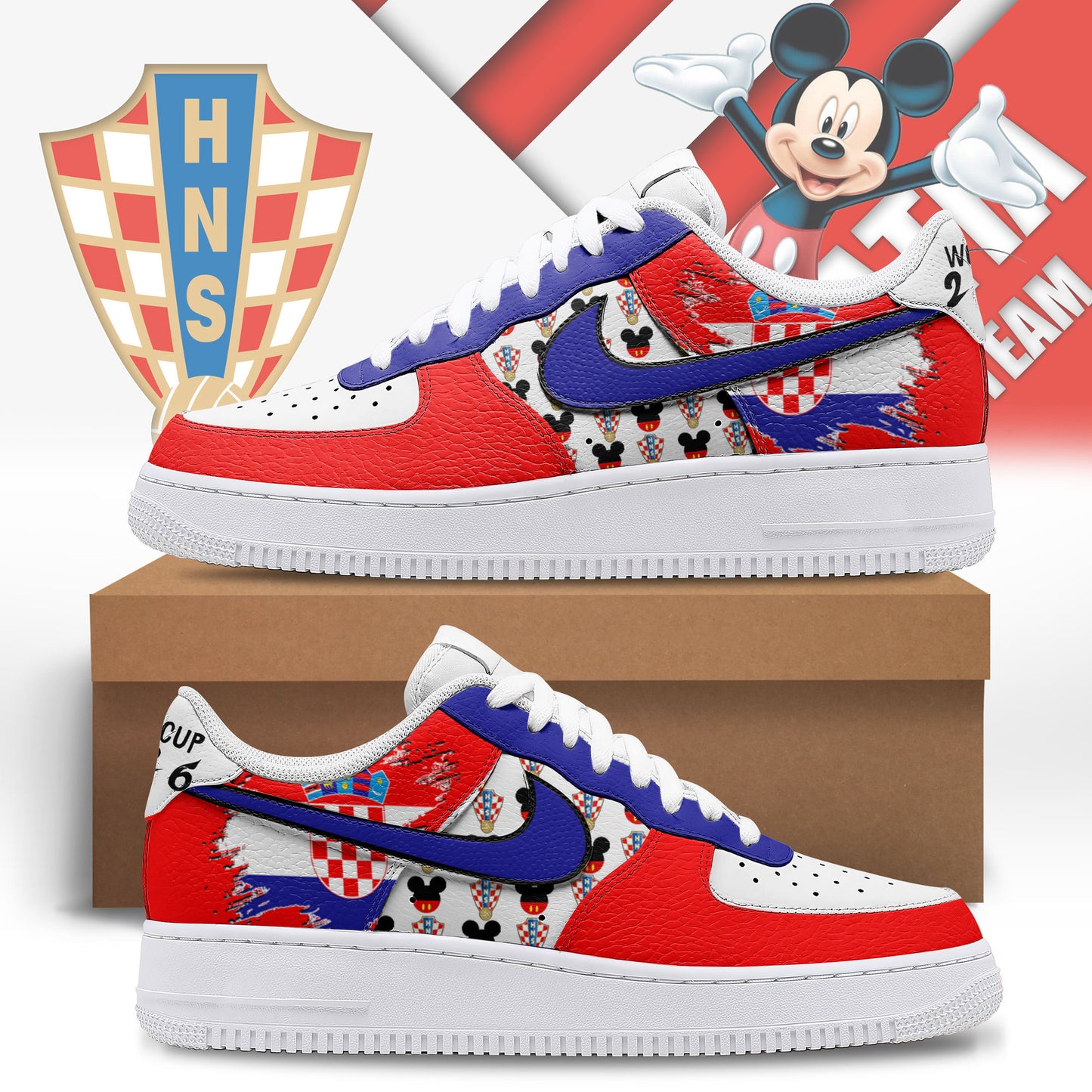Croatia Air Low-Top Sneakers 2026