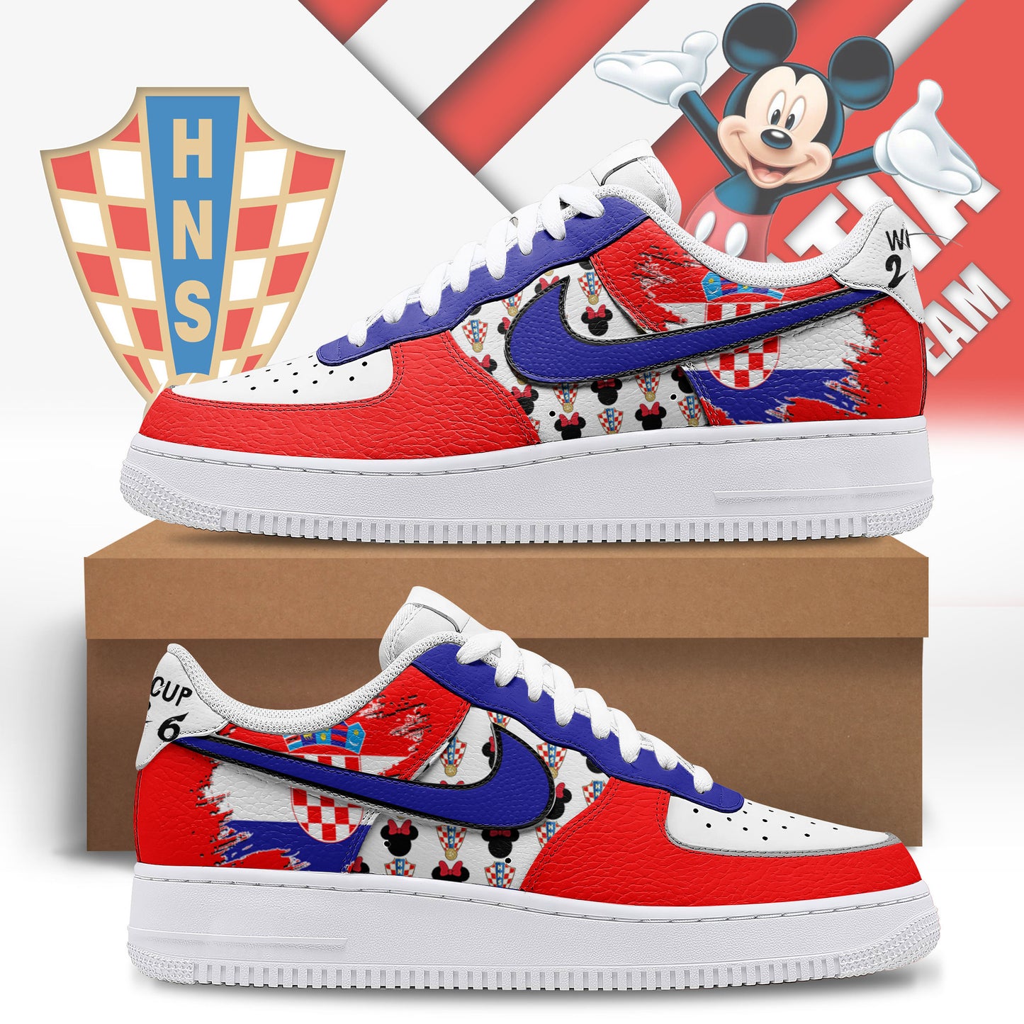 Croatia Air Low-Top Sneakers 2026